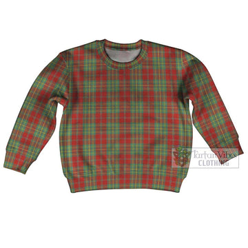 Leask Tartan Kid Ugly Sweater