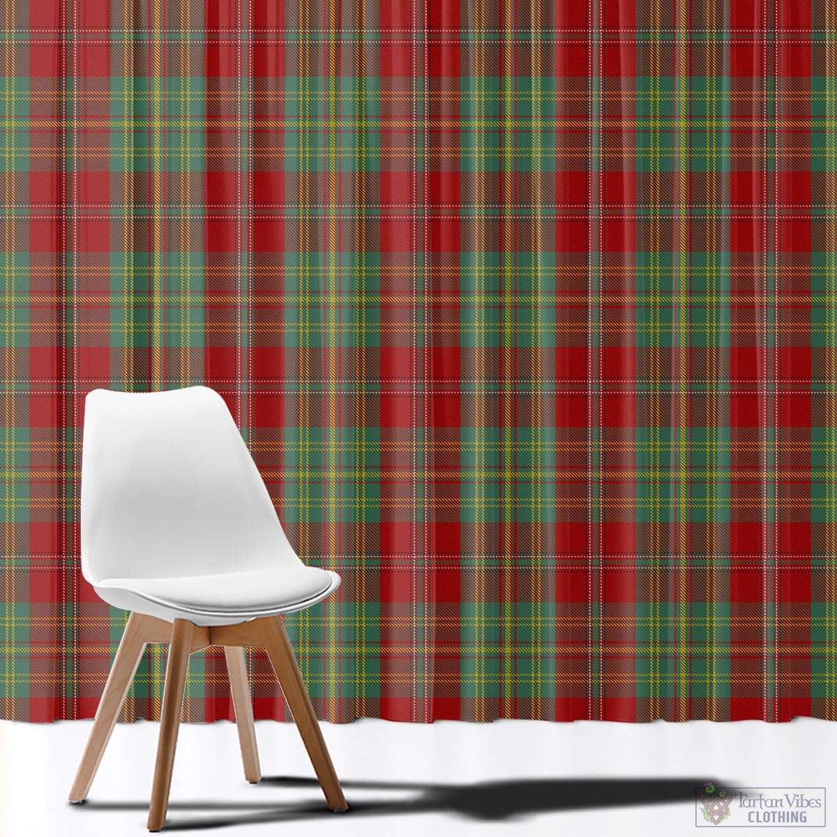 Leask Tartan Window Curtain - Tartan Vibes Clothing