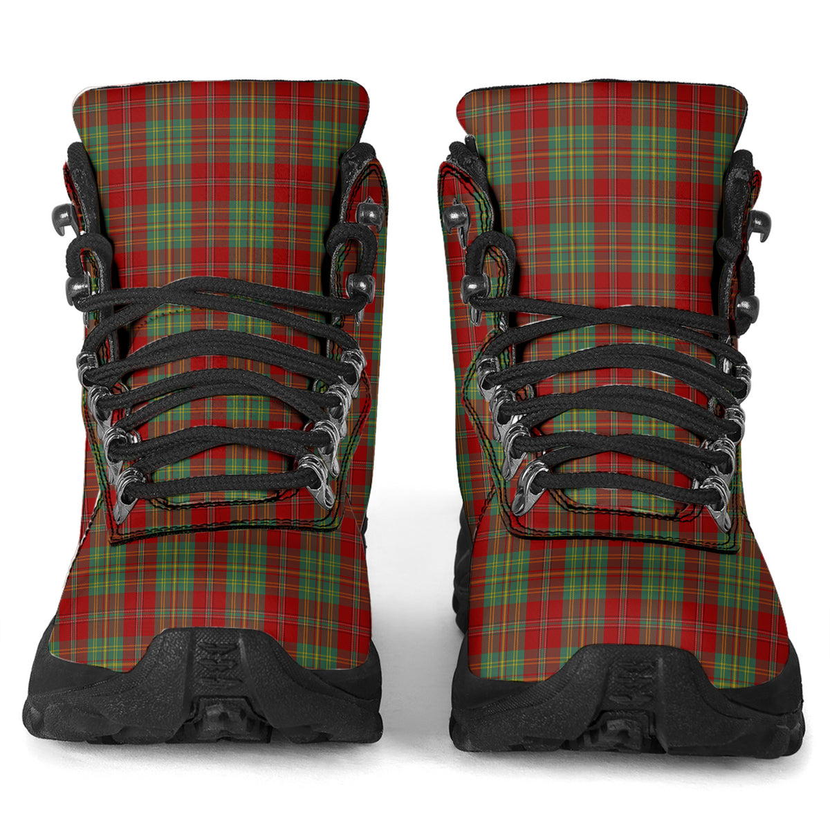 Leask Tartan Alpine Boots - Tartanvibesclothing