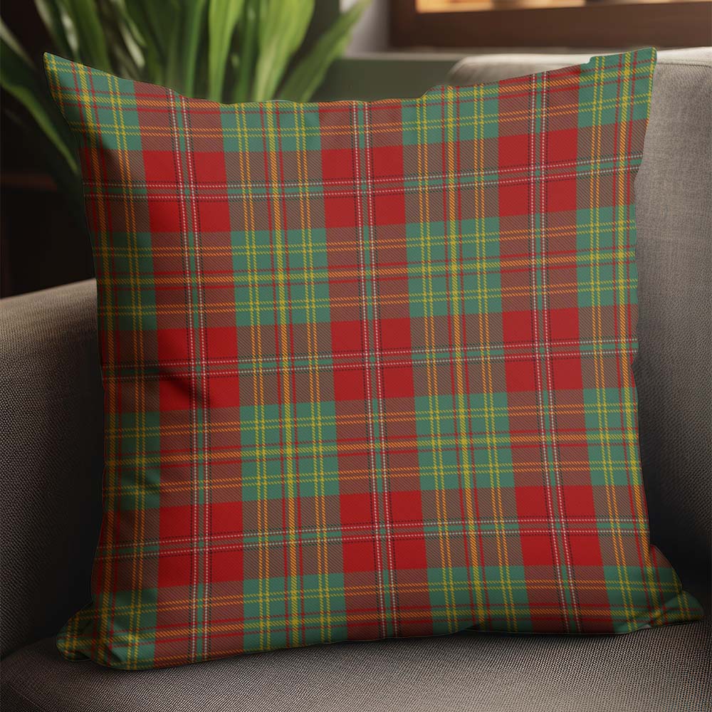 Leask Tartan Pillow Cover - Tartanvibesclothing