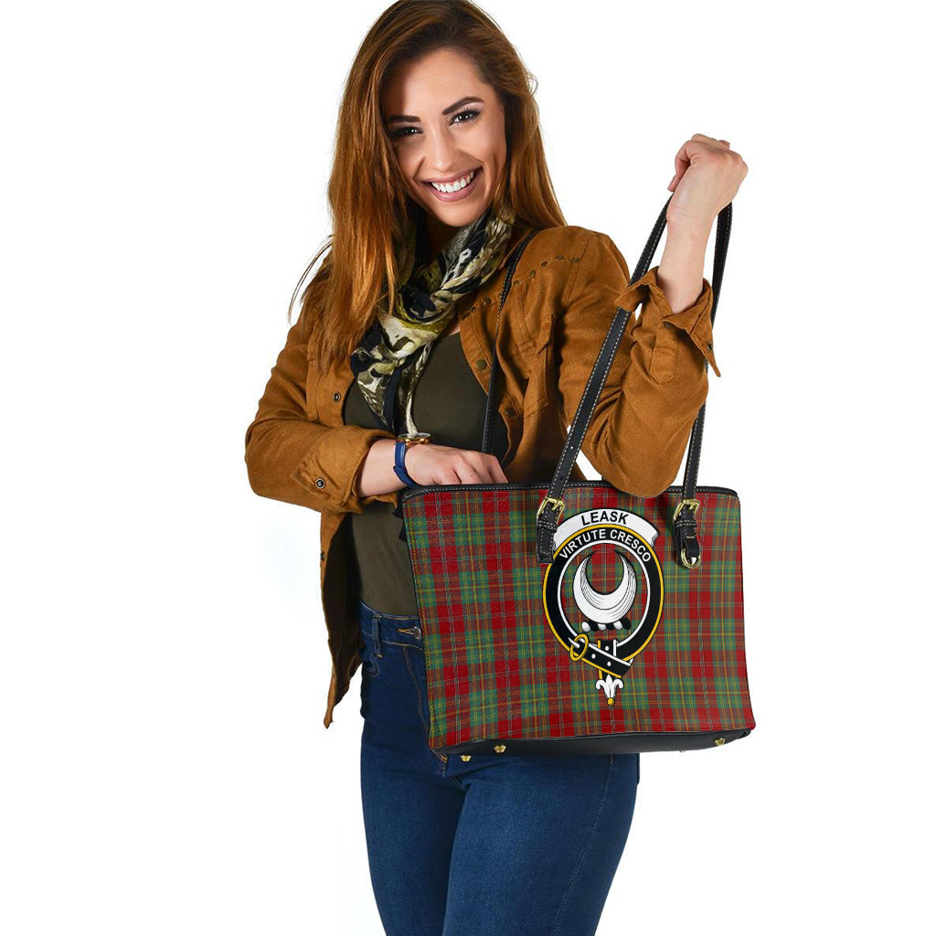 leask-tartan-leather-tote-bag-with-family-crest