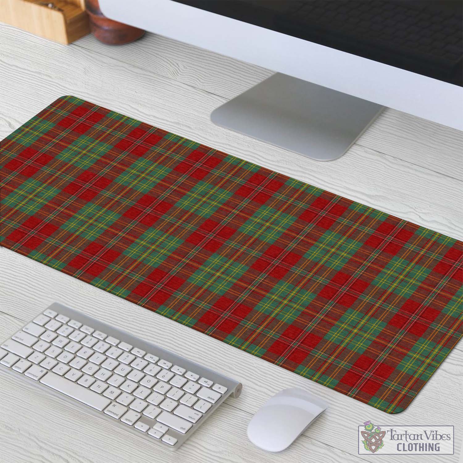 Tartan Vibes Clothing Leask Tartan Mouse Pad