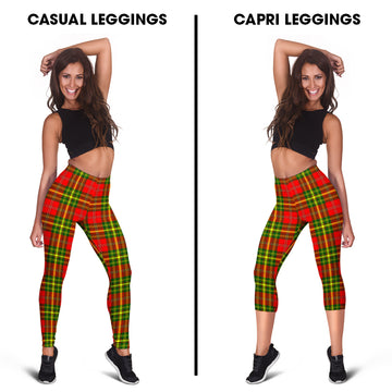 Leask Modern Tartan Womens Leggings