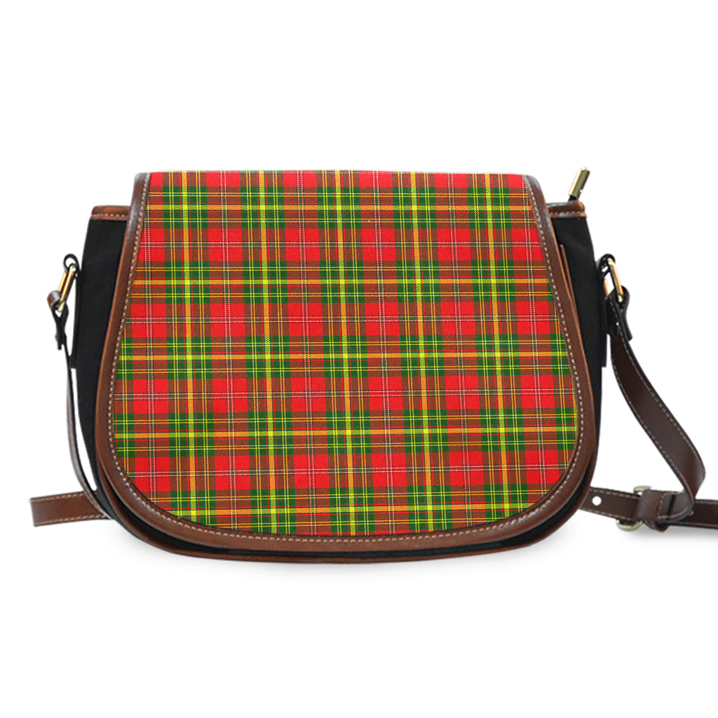 Leask Modern Tartan Saddle Bag One Size - Tartan Vibes Clothing