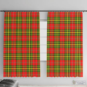 Leask Modern Tartan Window Curtain