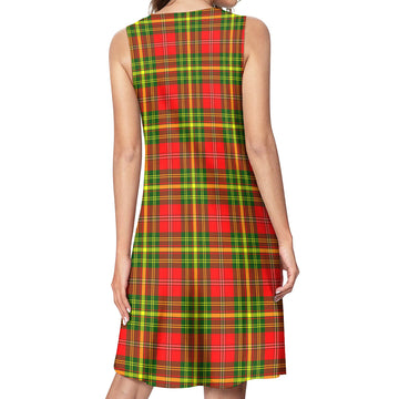 Leask Modern Tartan Womens Casual Dresses