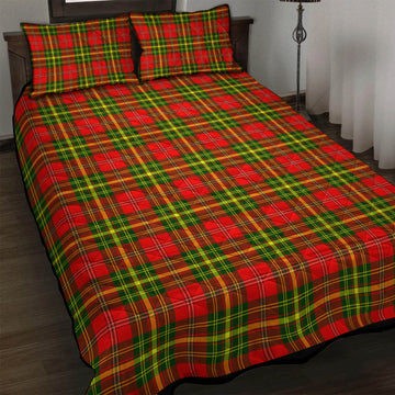 Leask Modern Tartan Quilt Bed Set