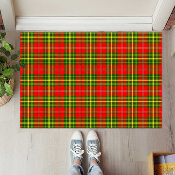 Leask Modern Tartan Door Mat