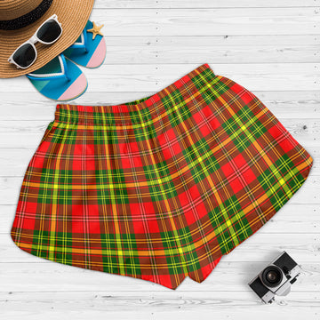 Leask Modern Tartan Womens Shorts