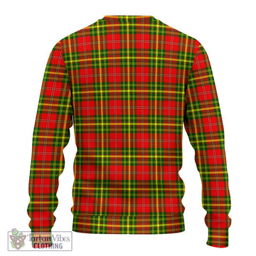 Leask Modern Tartan Ugly Sweater with Family Crest DNA In Me Style