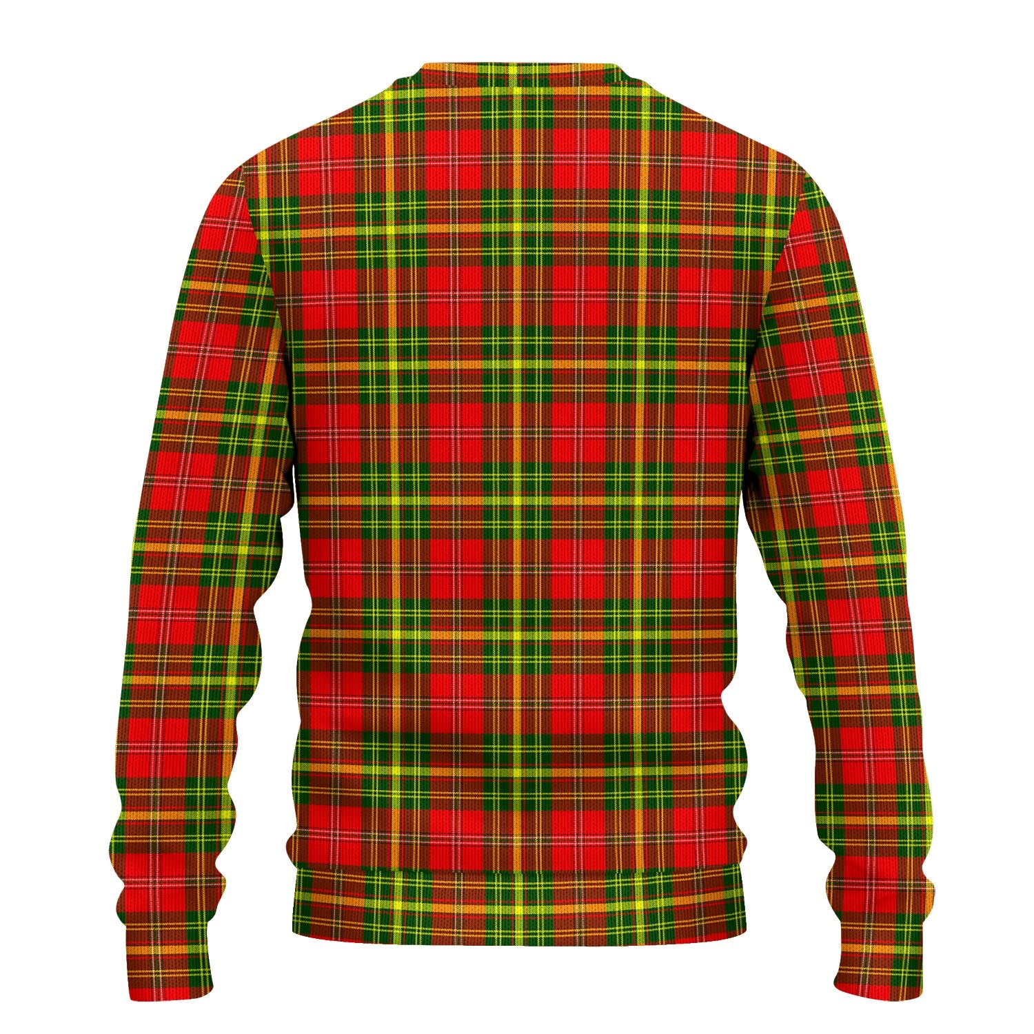 Leask Modern Tartan Knitted Sweater - Tartanvibesclothing