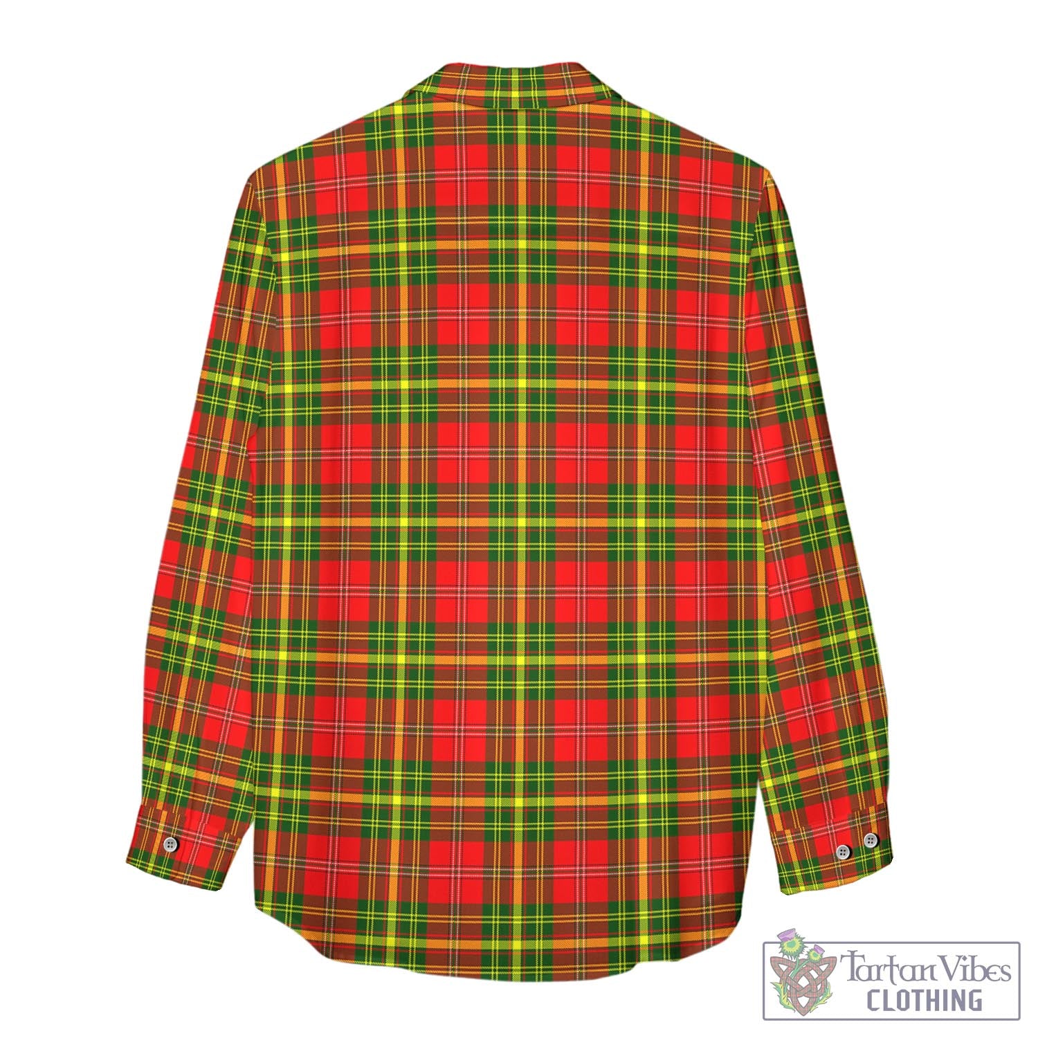 Leask Modern Tartan Womens Casual Shirt