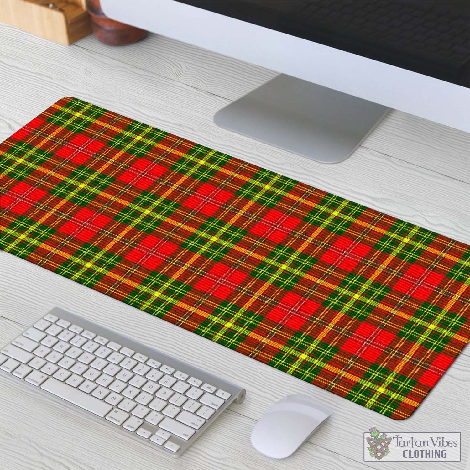 Tartan Vibes Clothing Leask Modern Tartan Mouse Pad