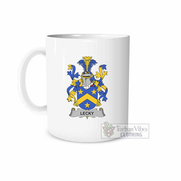 Lecky Irish Clan Coat of Arms Ceramic Mug