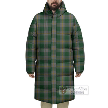 Ledford Tartan Long Down Jacket