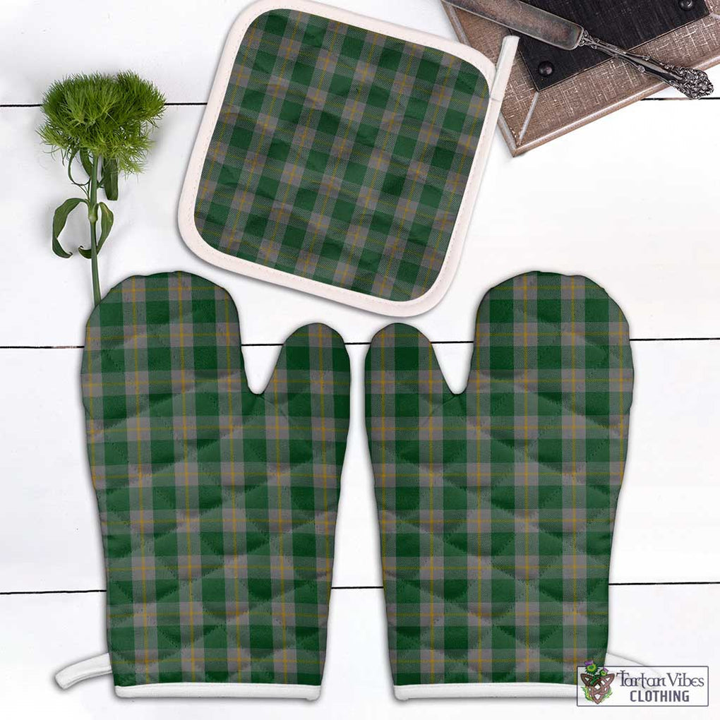 Ledford Tartan Combo Oven Mitt & Pot-Holder Combo 1 Oven Mitt & 1 Pot-Holder White - Tartan Vibes Clothing