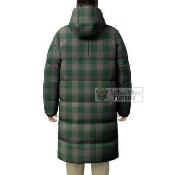 Ledford Tartan Long Down Jacket