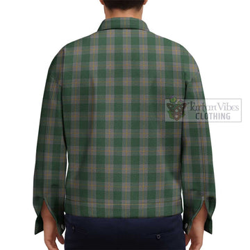 Ledford Tartan Unisex Lapel Cotton Jacket