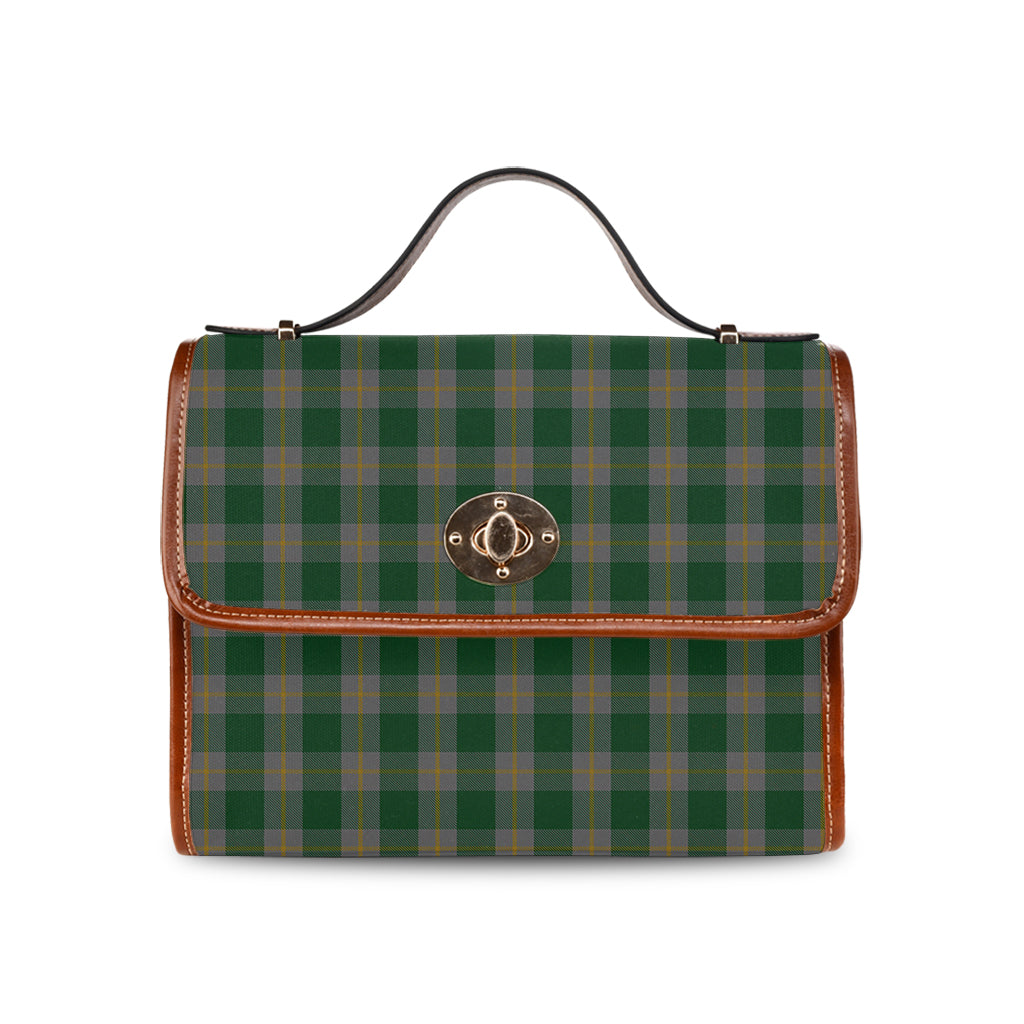 ledford-tartan-leather-strap-waterproof-canvas-bag