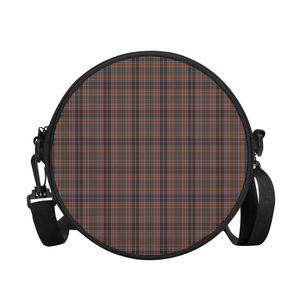 Leitrim County Ireland Tartan Round Satchel Bags - Tartan Vibes Clothing