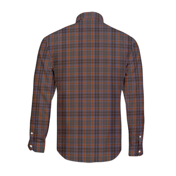 Leitrim County Ireland Tartan Long Sleeve Button Up Shirt