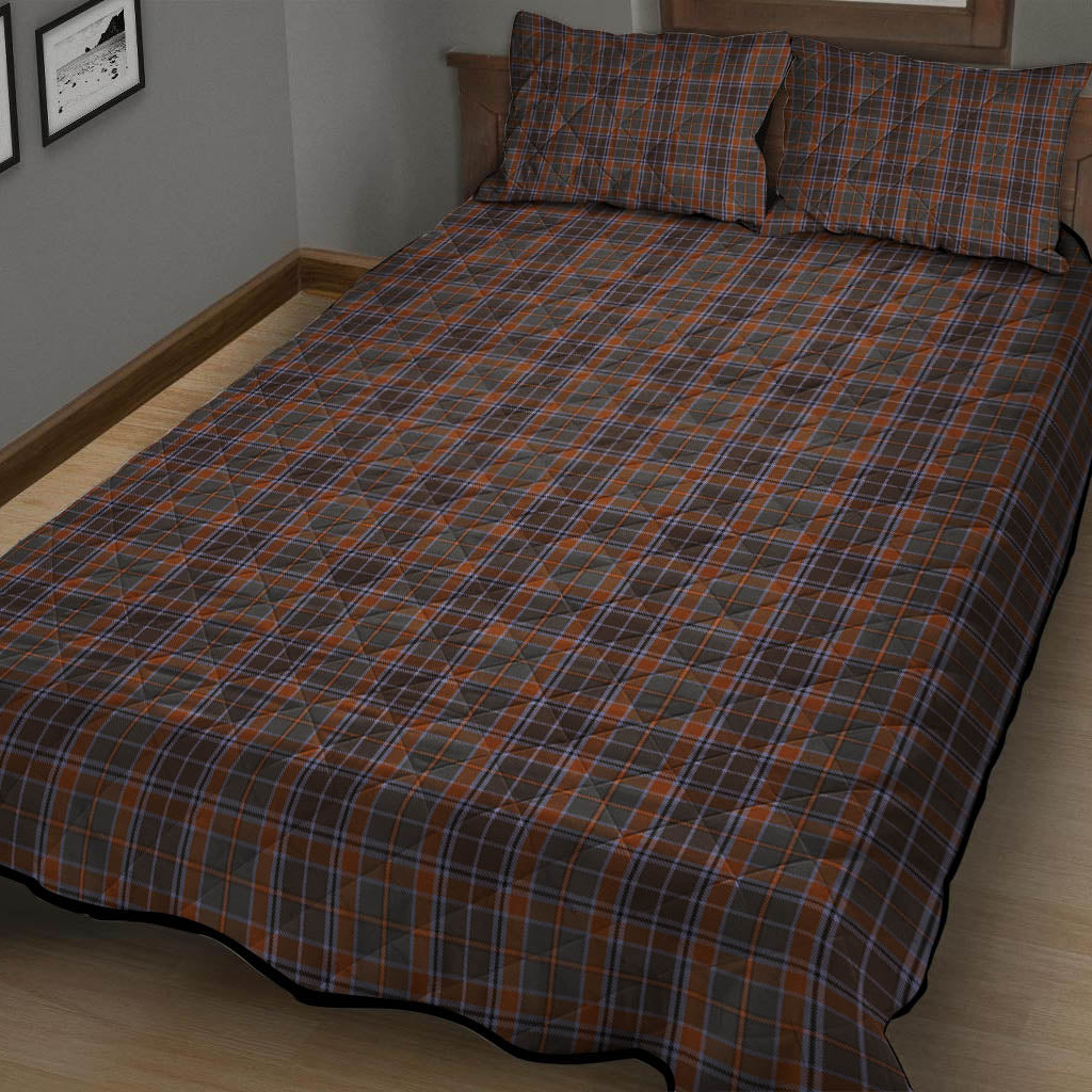 Leitrim County Ireland Tartan Quilt Bed Set - Tartanvibesclothing
