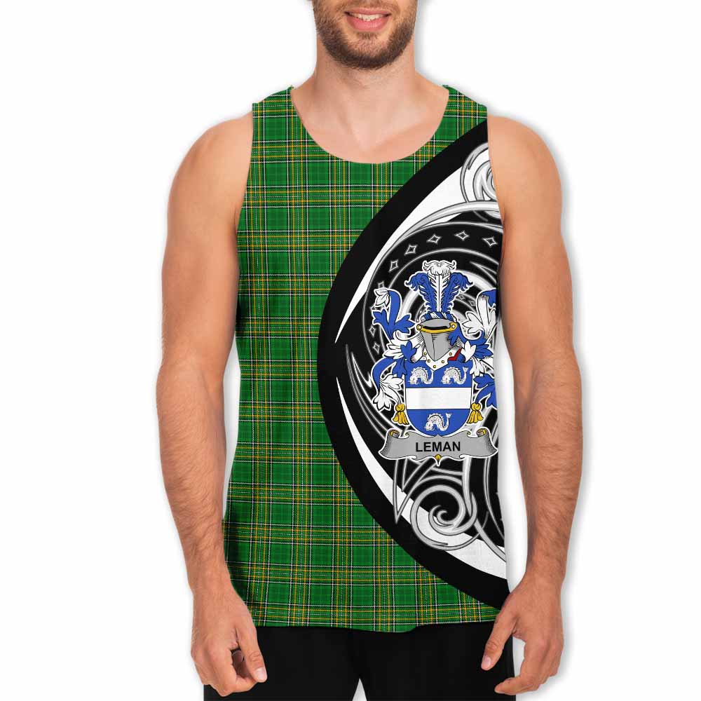 Leman Irish Clan Men's Tank Top Celtic Circle Style Men - Tartan Vibes Clothing