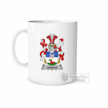 Lenihan Irish Clan Coat of Arms Ceramic Mug