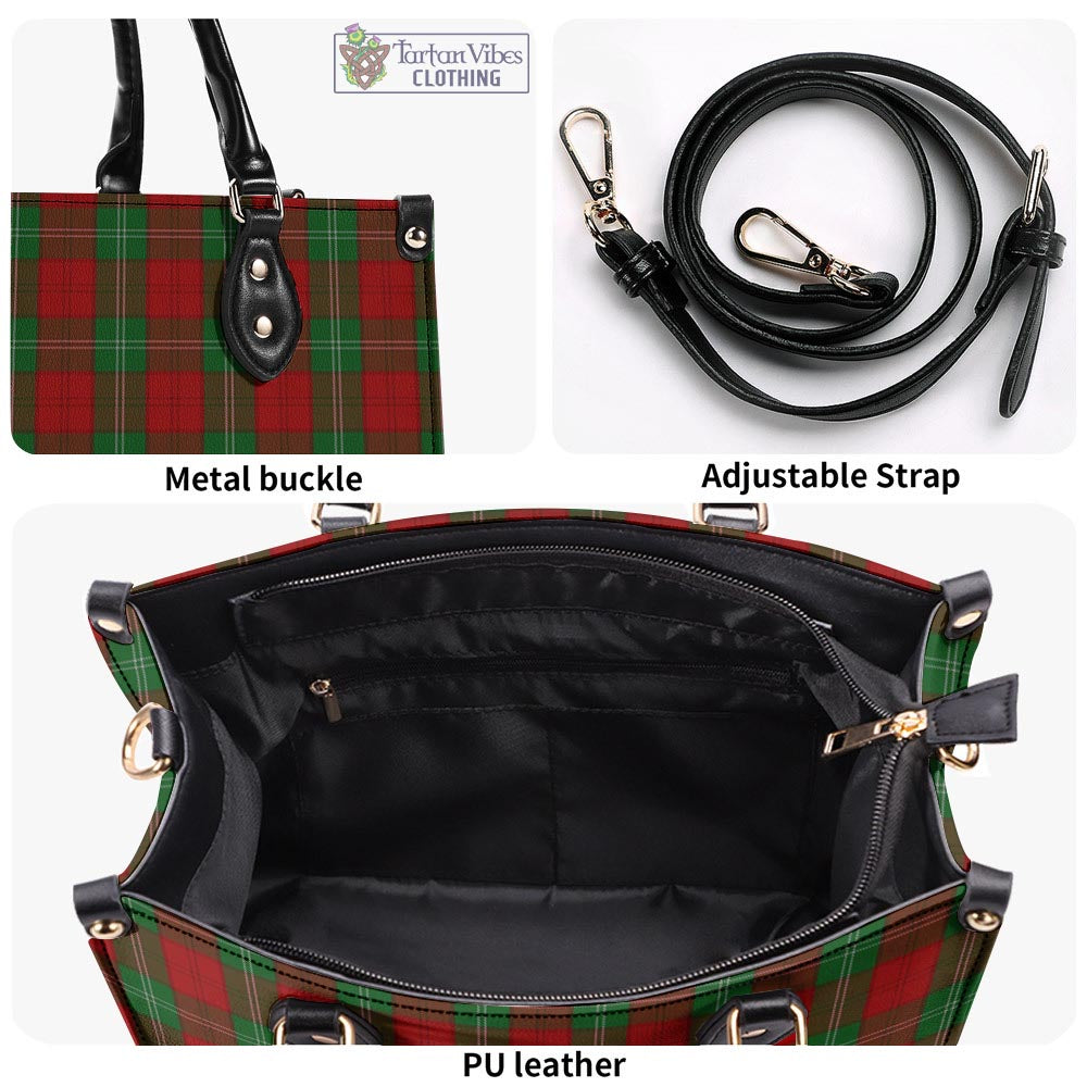 Tartan Vibes Clothing Lennox Tartan Luxury Leather Handbags