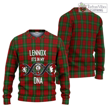 Lennox Tartan Ugly Sweater with Family Crest DNA In Me Style