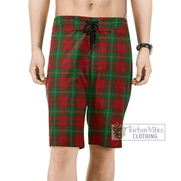 Lennox Tartan Men's Board Shorts