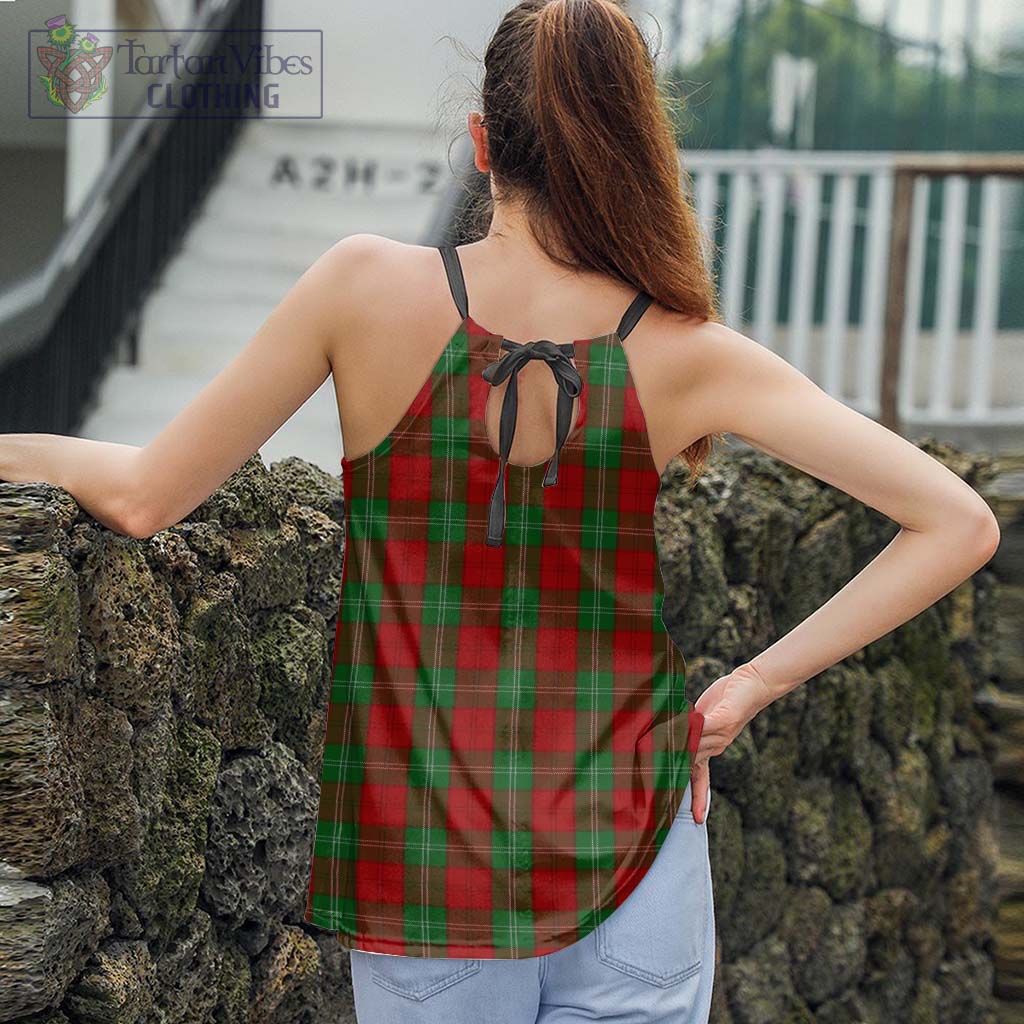 Tartan Vibes Clothing Lennox Tartan Loose Halter Neck Camisole