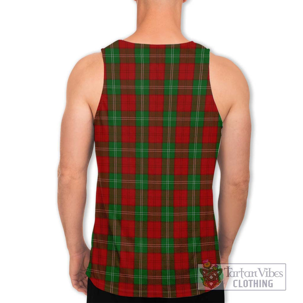 Lennox Tartan Men's Tank Top with Family Crest DNA In Me Style - Tartanvibesclothing Shop