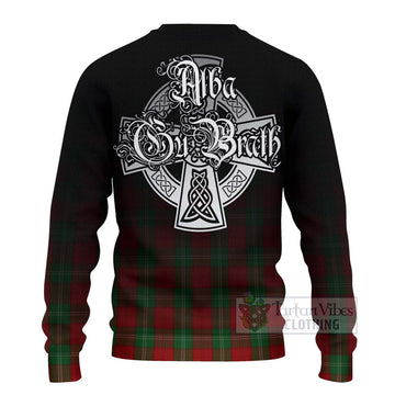 Lennox Tartan Ugly Sweater Featuring Alba Gu Brath Family Crest Celtic Inspired