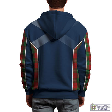 Lennox Tartan Hoodie with Family Crest and Scottish Thistle Vibes Sport Style