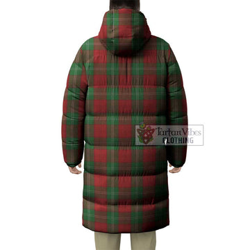 Lennox Tartan Long Down Jacket