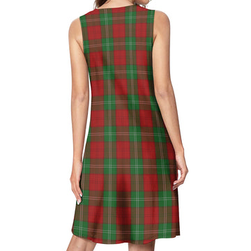 Lennox Tartan Womens Casual Dresses