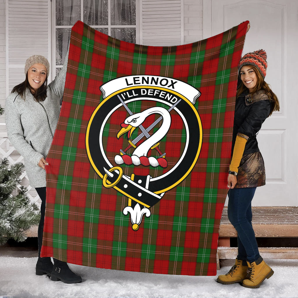 lennox-tartab-blanket-with-family-crest