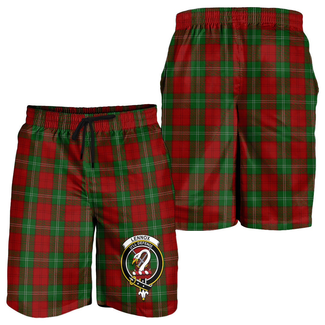 lennox-tartan-mens-shorts-with-family-crest