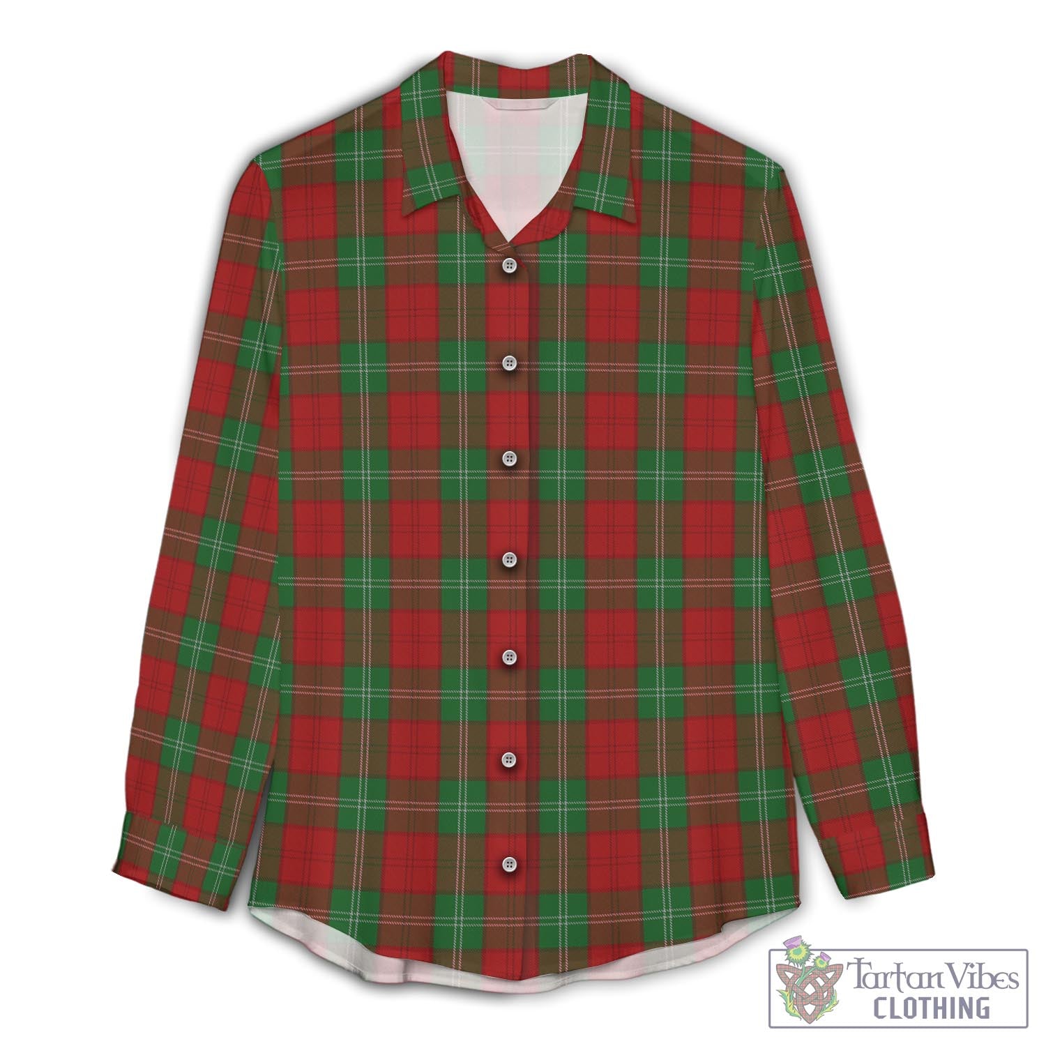 Lennox Tartan Womens Casual Shirt