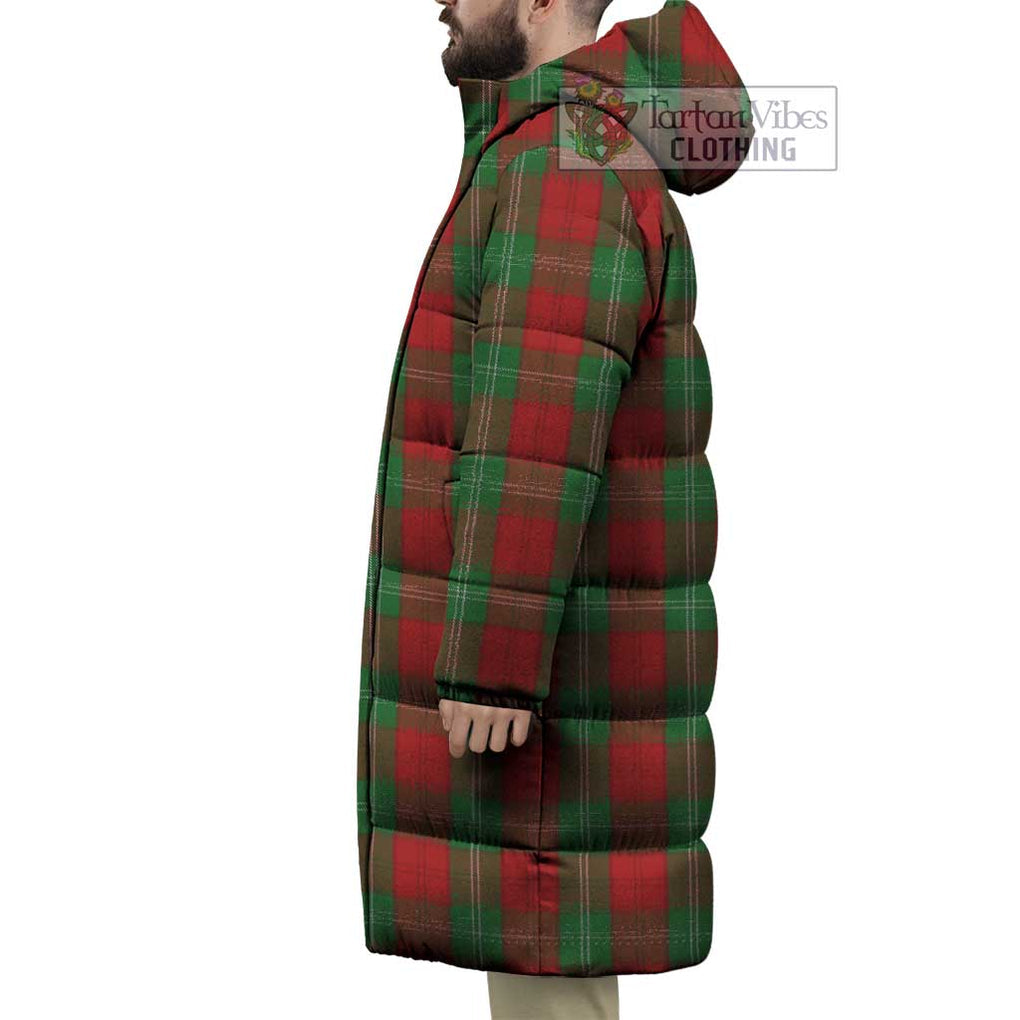 Tartan Vibes Clothing Lennox Tartan Long Down Jacket