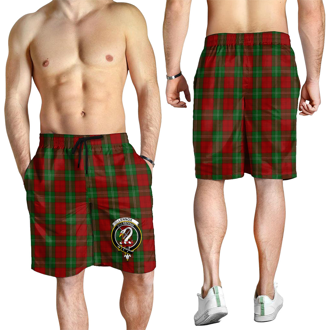 lennox-tartan-mens-shorts-with-family-crest