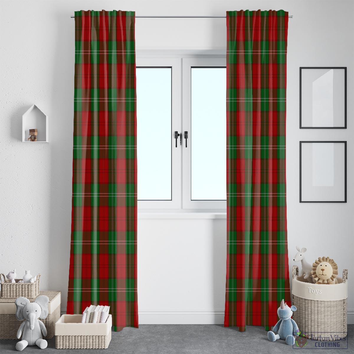 Lennox Tartan Window Curtain