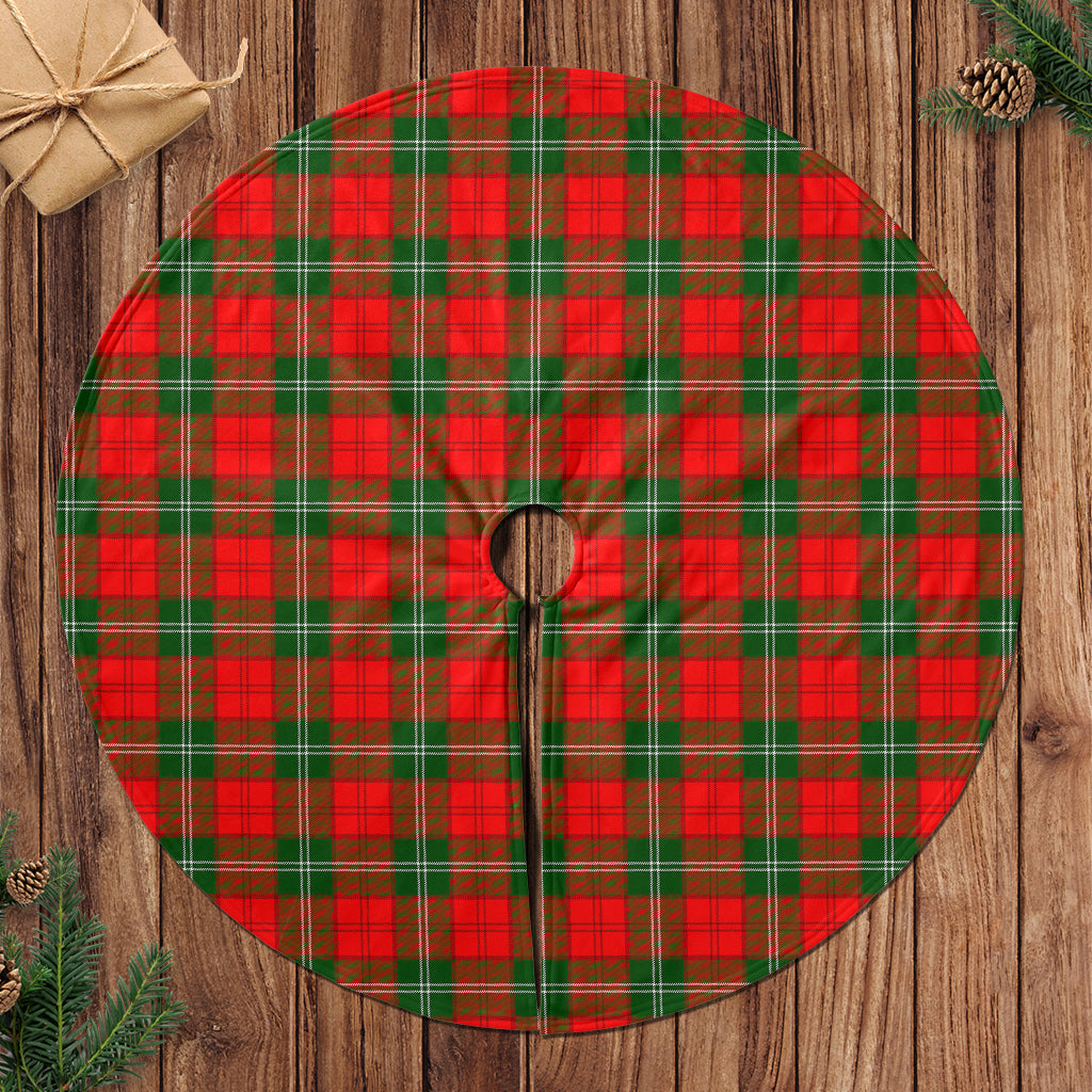 Lennox Modern Tartan Christmas Tree Skirt - Tartanvibesclothing