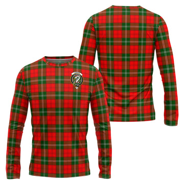 Lennox Modern Tartan Long Sleeve T-Shirt with Family Crest