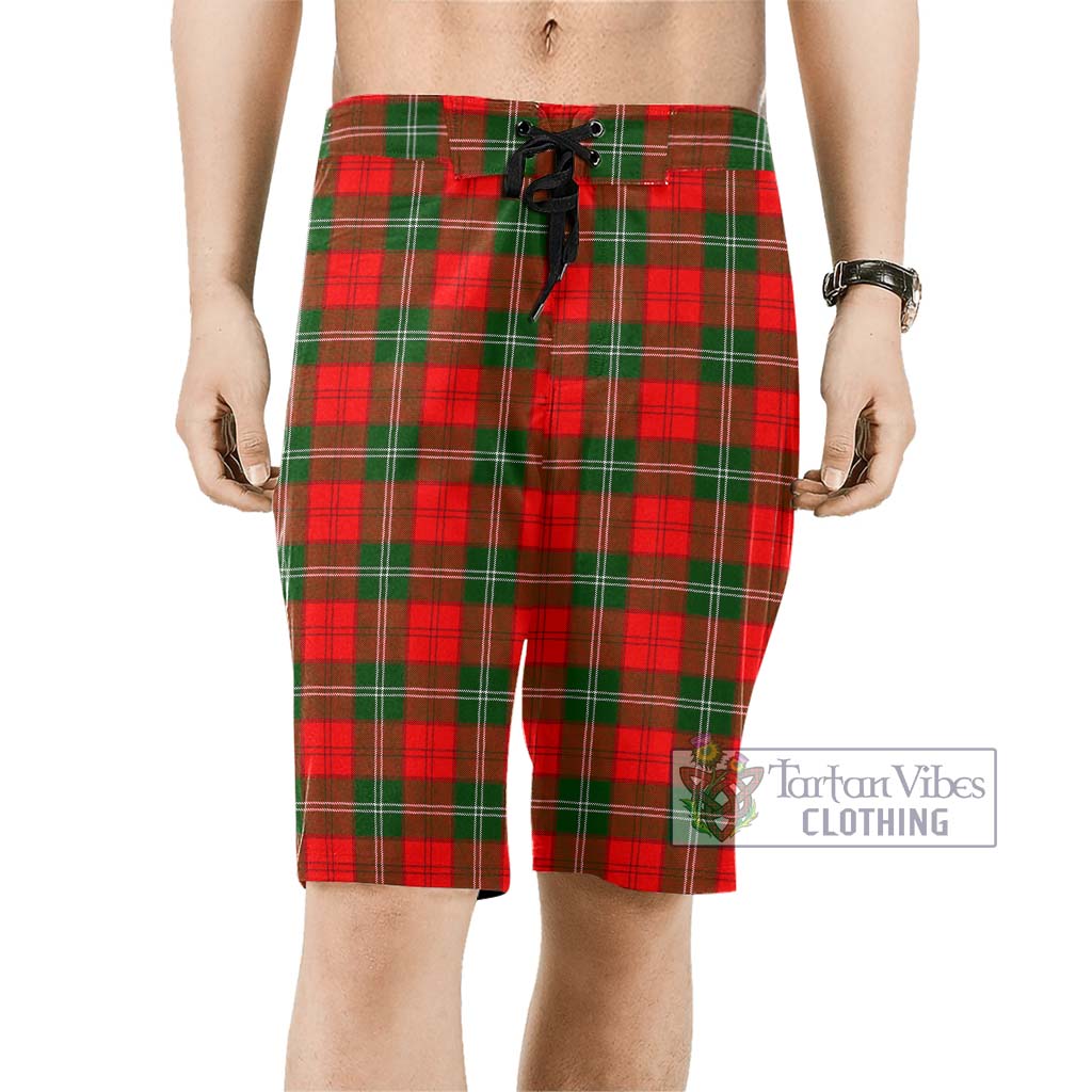 Lennox Modern Tartan Men's Board Shorts Men - Tartan Vibes Clothing