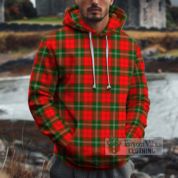 Lennox Modern Tartan Cotton Hoodie