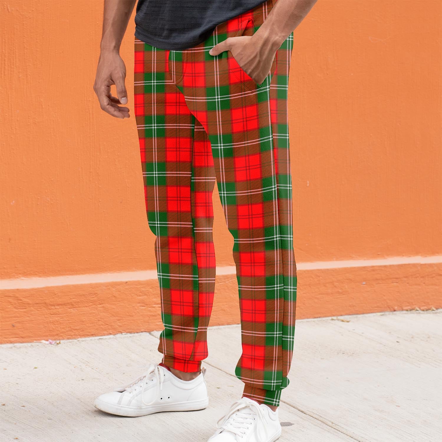 Lennox Modern Tartan Joggers Pants S - Tartan Vibes Clothing