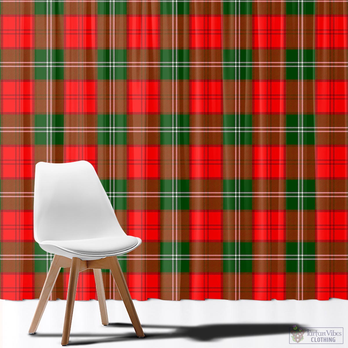 Lennox Modern Tartan Window Curtain