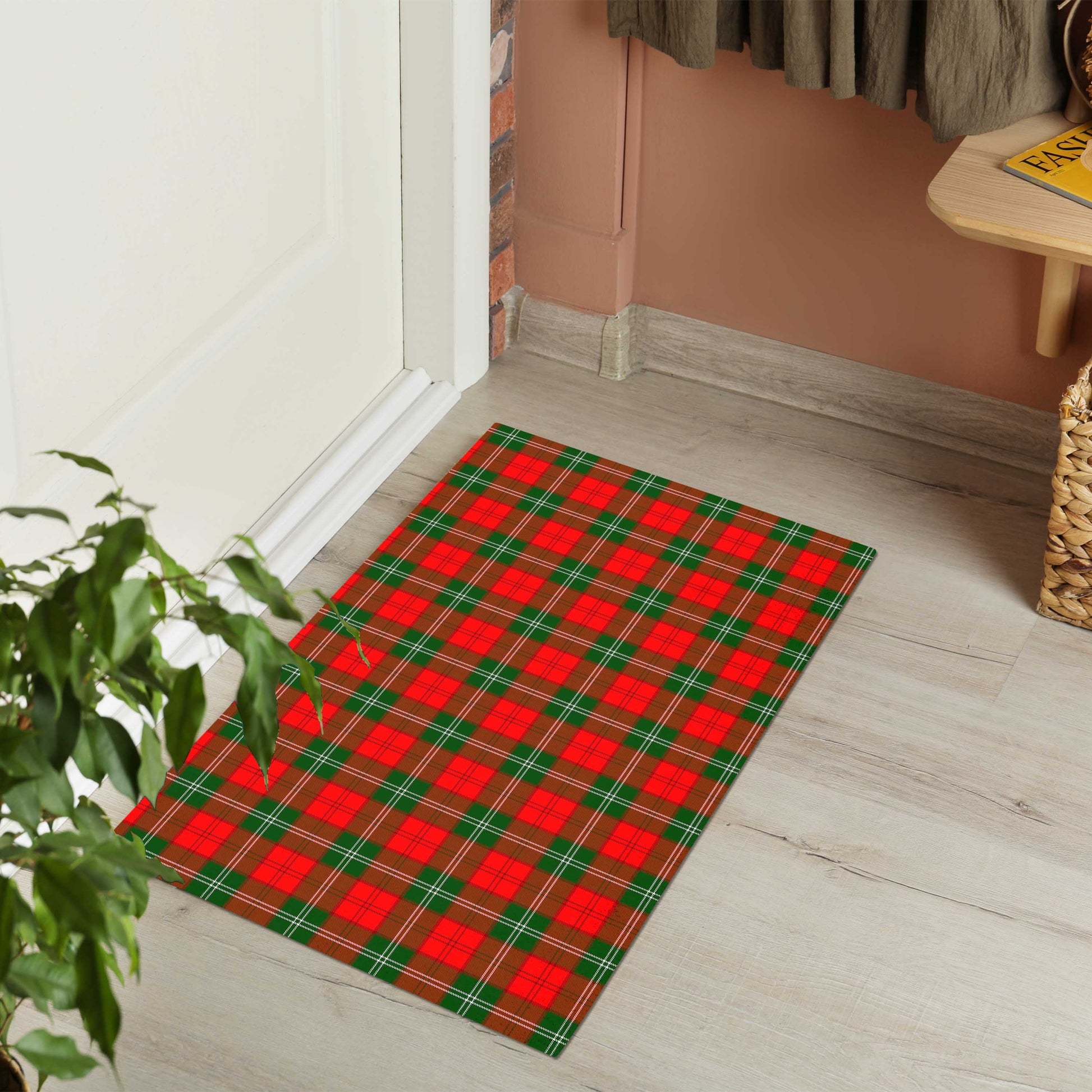 Lennox Modern Tartan Door Mat - Tartanvibesclothing